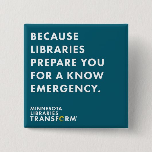 Weil aquamarines kennen Sie, knöpfen Sie Button (Vorderseite)