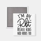 Weil BCBAs auch Helden brauchen Magnet (Vorderseite/Rückseite)