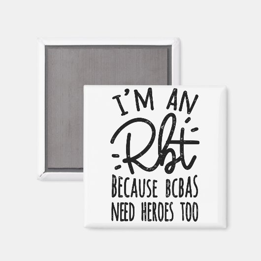 Weil BCBAs auch Helden brauchen Magnet (Vorderseite/Rückseite)