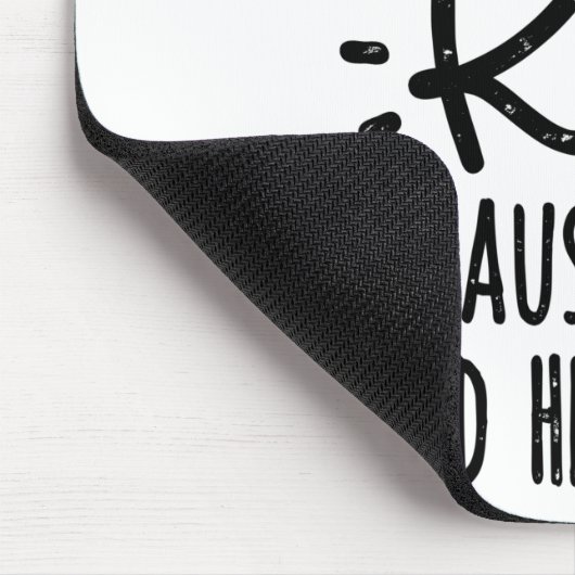 Weil BCBAs auch Helden brauchen Mousepad (Ecke)