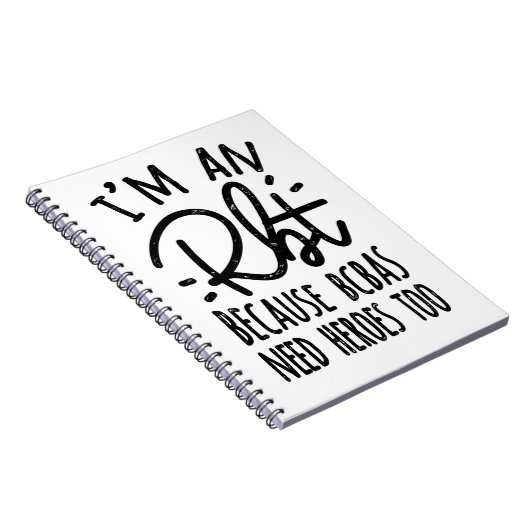 Weil BCBAs auch Helden brauchen Notizblock (Rechte Seite)