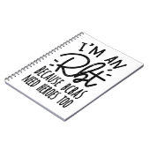 Weil BCBAs auch Helden brauchen Notizblock (Linke Seite)