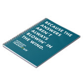 Weil Blowin Notizbuch Notizblock (Linke Seite)