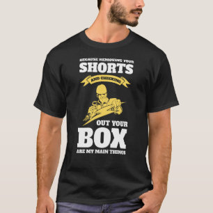Weil das Entfernen Ihrer Hosen Elektro T-Shirt