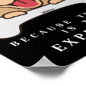 WEIL DIE THERAPIE ZU KOSTENLOS IST POSTER (Ecke)