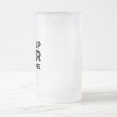 WEIL DU BIST MATTGLAS BIERGLAS (Mittel)