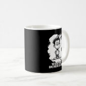 Weil du dumm bist – Ironisches Statement-Motiv Kaffeetasse (VorderseiteRechts)