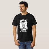 Weil du dumm bist – Ironisches Statement-Motiv T-Shirt (Vorne ganz)