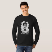 Weil du dumm bist – Ironisches Statement-Motiv T-Shirt (Vorne ganz)