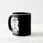 Weil du dumm bist – Ironisches Statement-Motiv Tasse (Vorderseite Links)
