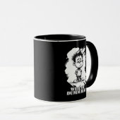 Weil du dumm bist – Ironisches Statement-Motiv Tasse (VorderseiteRechts)