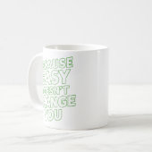 Weil Easy die Motivationstipps nicht ändert Kaffeetasse (Vorderseite Links)
