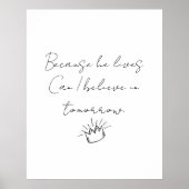 Weil er lebt poster (Vorne)