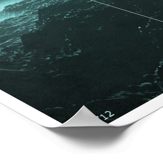 Weil es da ist poster (Ecke)