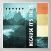 Weil es da ist poster (Vorne)