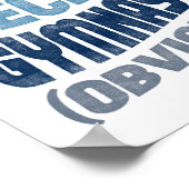 Weil Gymnastik Poster Funny Gymnastik Kunst drucke (Ecke)