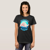 Weil Hummelfische Geist Fische Blobfish Blütenfisc T-Shirt (Vorne ganz)