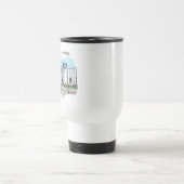 Weil Hunde Dawgs sind Reisebecher (Mittel)