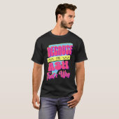 Weil ich Ash bin deshalb T-Shirt (Vorne ganz)