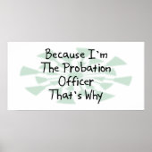 Weil ich der Berater bin Poster (Vorne)