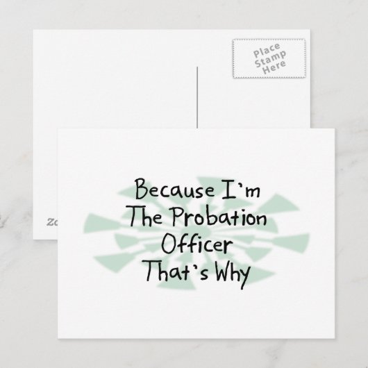 Weil ich der Berater bin Postkarte (Vorne/Hinten)