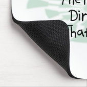 Weil ich der Bestattungsunternehmer bin Mousepad (Ecke)