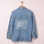 Weil ich der Coach bin, ist das der Grund, warum d Jeansjacke (Hangar)
