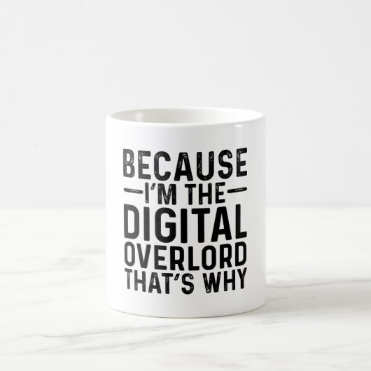 Weil ich der digitale Überläufer bin, ist das der Kaffeetasse (Mittel)