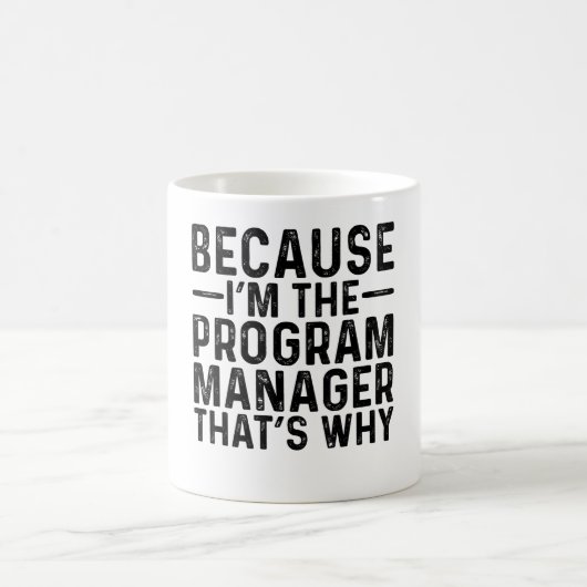 Weil ich der Programmmanager bin, ist das der Grun Kaffeetasse (Mittel)
