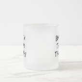 Weil ich die Braut-T-Shirts und die Geschenke bin Mattglastasse (Mittel)