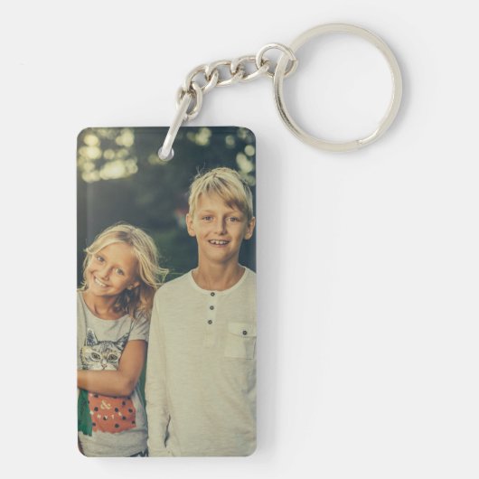 Weil ich einen Bruder habe, habe ich immer einen F Schlüsselanhänger (Rückseite)