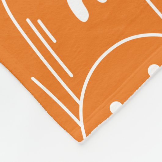 Weil ich Sie nur Bookause Ghost Gang Orange Liebe Fleecedecke (Ecke)