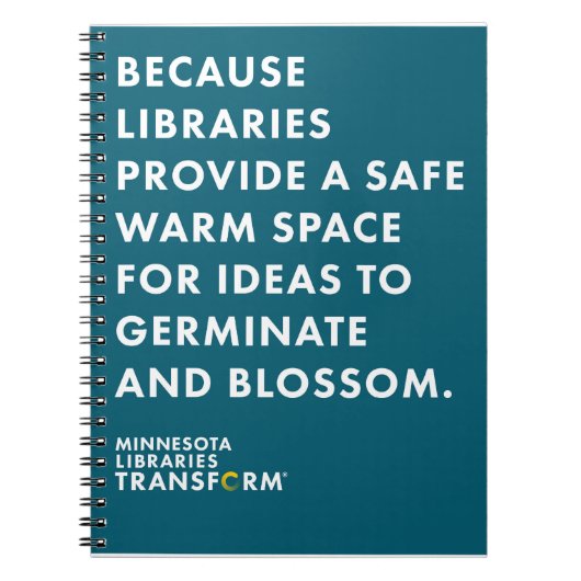 Weil Ideen-gewundenes Notizbuch Notizblock (Vorderseite)