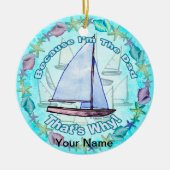 Weil im Vater Keramik Ornament (Vorne)