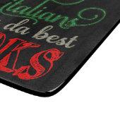 Weil, Italiener wirklich die besten Köche machen Schneidebrett (Ecke)