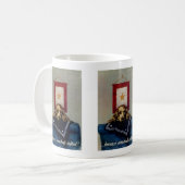 Weil jemand geredet hat kaffeetasse (Vorderseite Links)