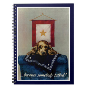 Weil jemand sprach notizblock