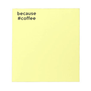 Weil Kaffee Notizblock