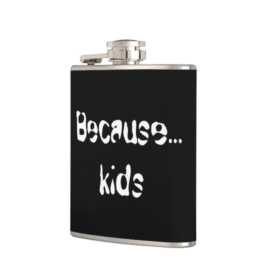 Weil...Kinderflasche Flachmann (Links)