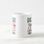 Weil Lehrer nicht allein mit Äpfeln leben können Kaffeetasse (Mittel)