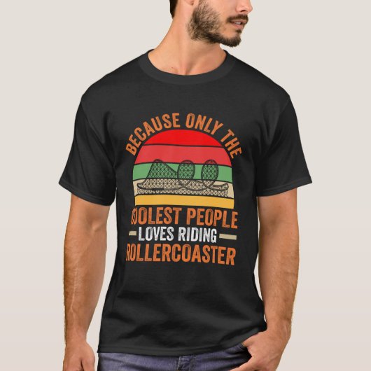 weil Menschen Liebe fahren rollercoaster rollerco T-Shirt (Vorderseite)
