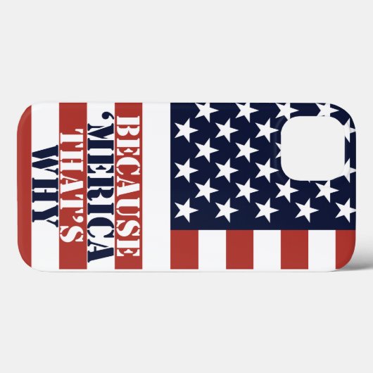 Weil "Merica Case-Mate iPhone Hülle (Rückseite (Horizontal))