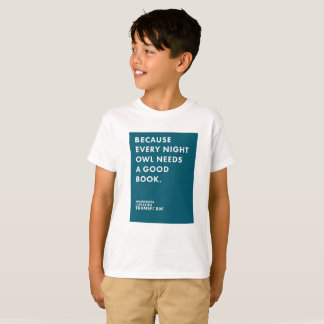 Weil Nachteulen-Jungen-T - Shirt