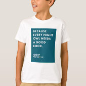 Weil Nachteulen-Jungen-T - Shirt (Vorderseite)