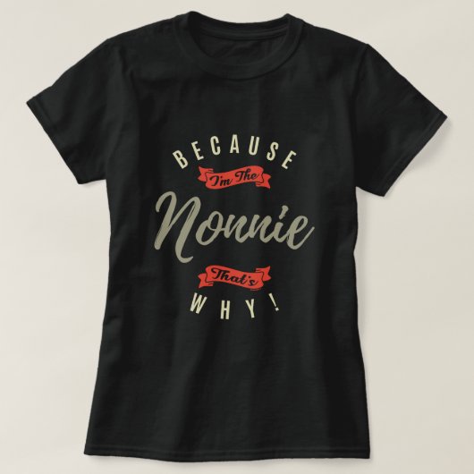 Weil Nonnie T-Shirt (Design vorne)