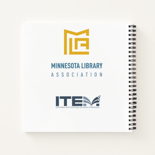 Weil Owl Square Notebook Notizblock (Rückseite)