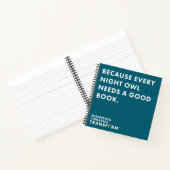 Weil Owl Square Notebook Notizblock (Innenseite)