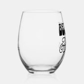 Weil Pferde Retro Typografie Spaß Reittiere Weinglas Ohne Stiel (Rechts)