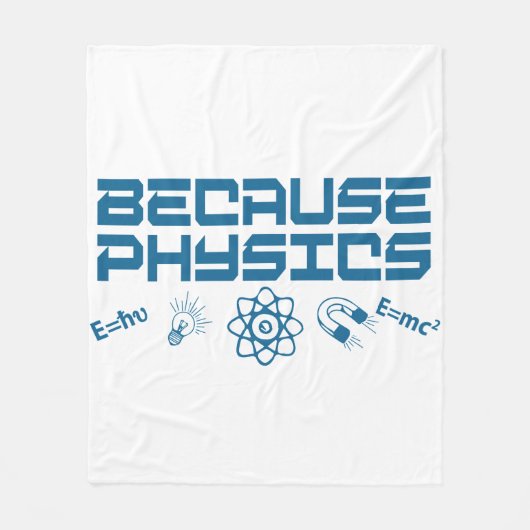 Weil Physik Fleecedecke (Vorderseite)