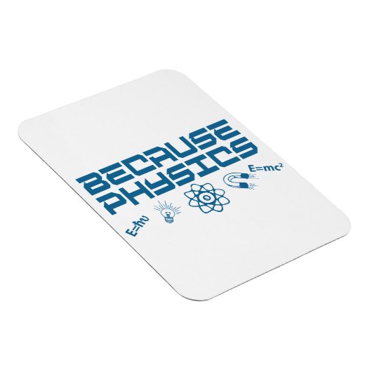 Weil Physik Magnet (Rechte Seite)